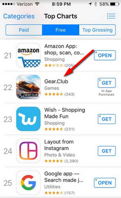 .Club Domain Name In The ITunes App Store