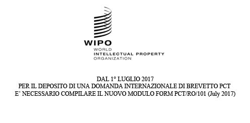 01/07/2017 – Presentazione di una domanda internazionale di brevetto